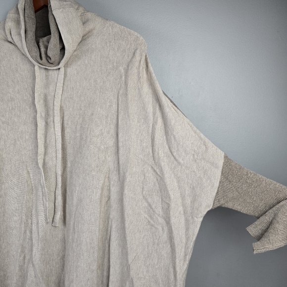 RENUAR Cowl Knit Oversized Sweater Cream Womens Size XS Old Money‎ Quiet Luxury - Picture 4 of 13